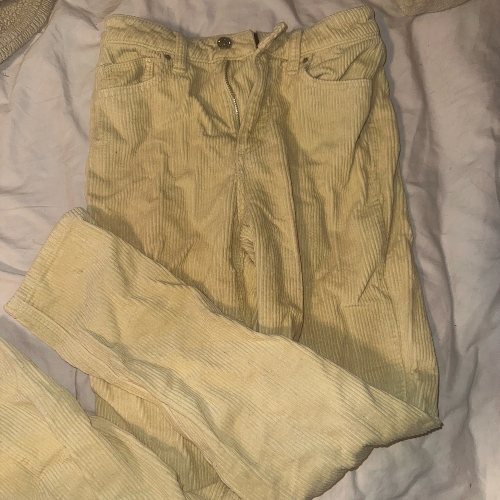 BDG Yellow Corduroy Pants for Effortless Style
